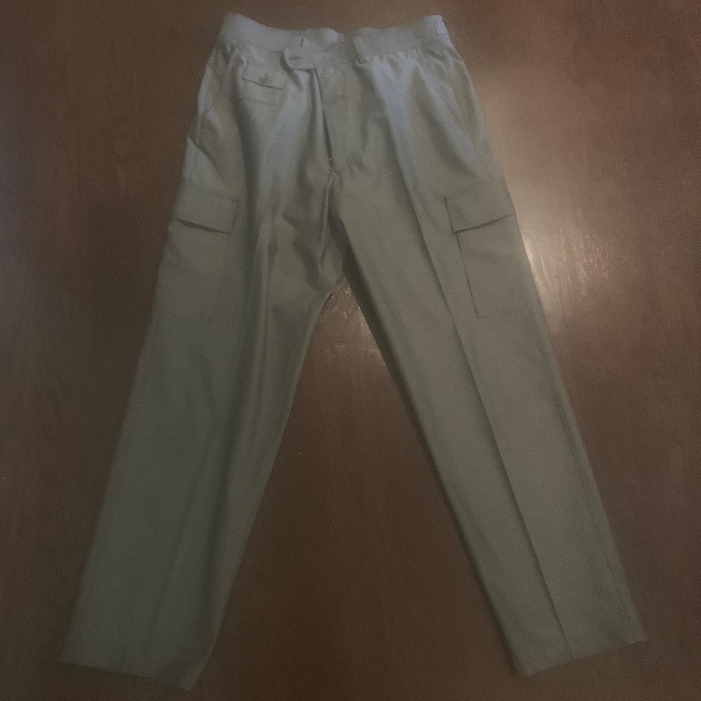 Men's Summer dressed up Grey cargo pant